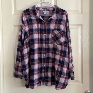 Old Navy, plus size flannel